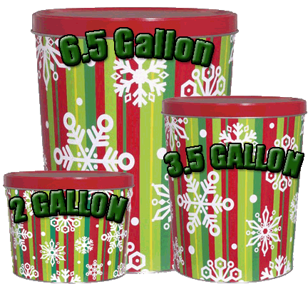 snowflake tins